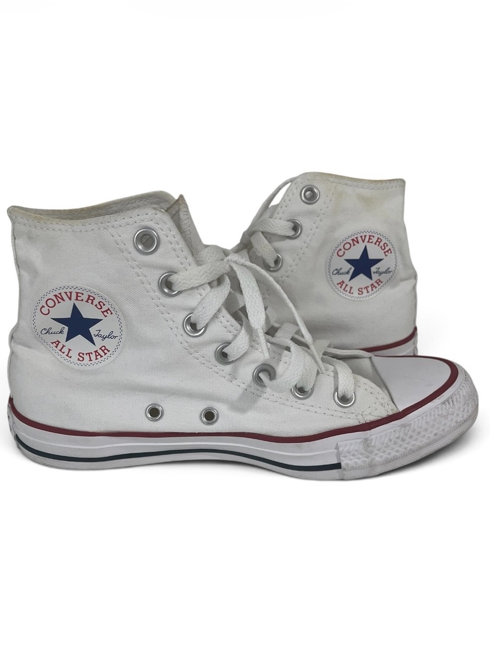 Converse Chuck Taylor All Star High Top White Sneakers Women's Size 6.5 Classic